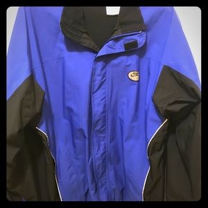 Nike zip up lined jacket